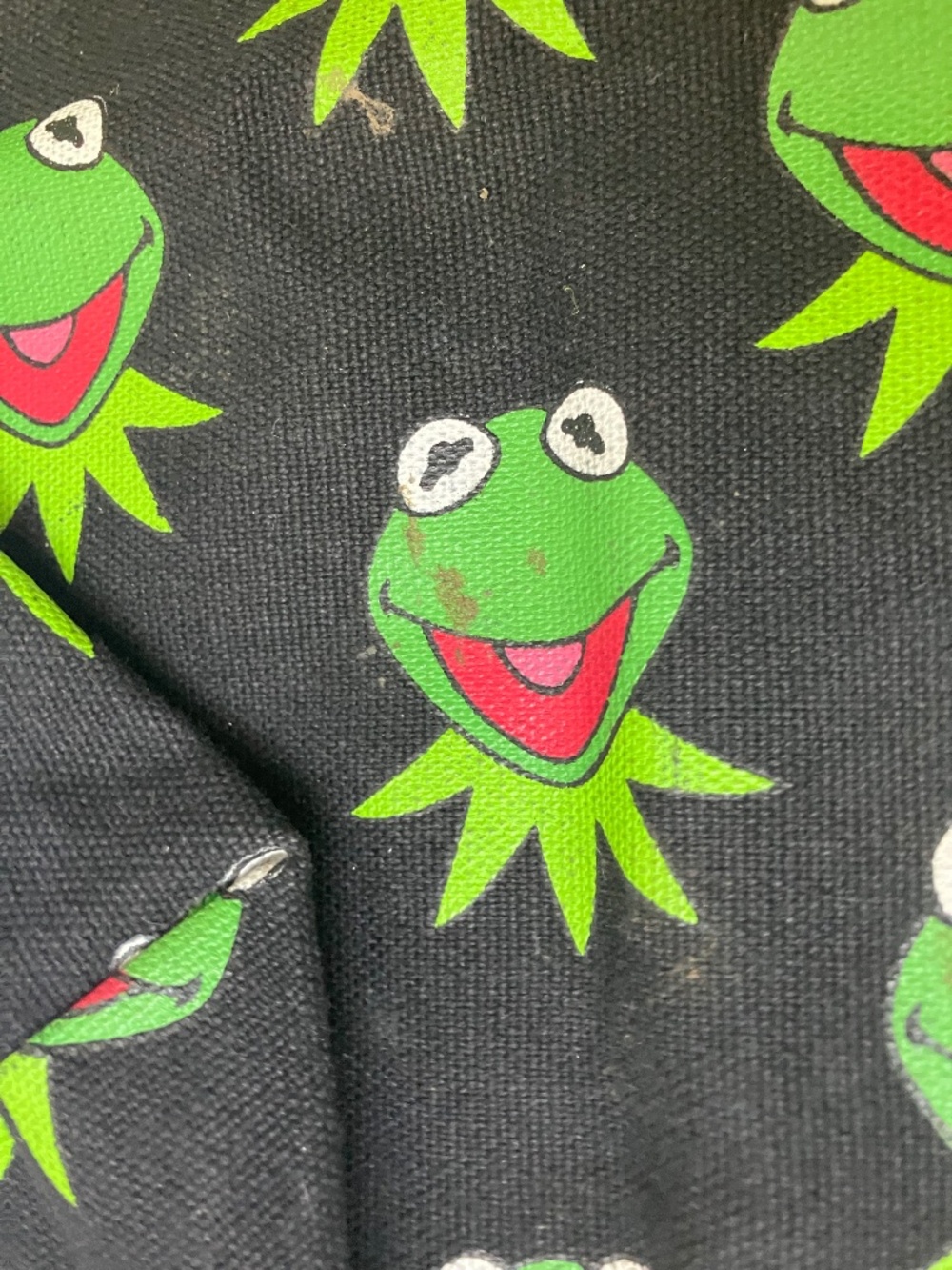 Kermit the Frog Canvas Tote Bag NEW - Picture 3 of 8